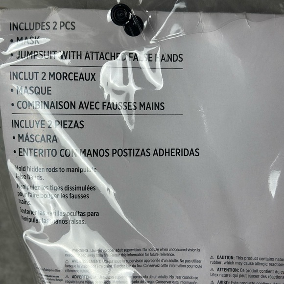 Alien Extraterrestrial Halloween costume Kids XLarge - Picture 4 of 9